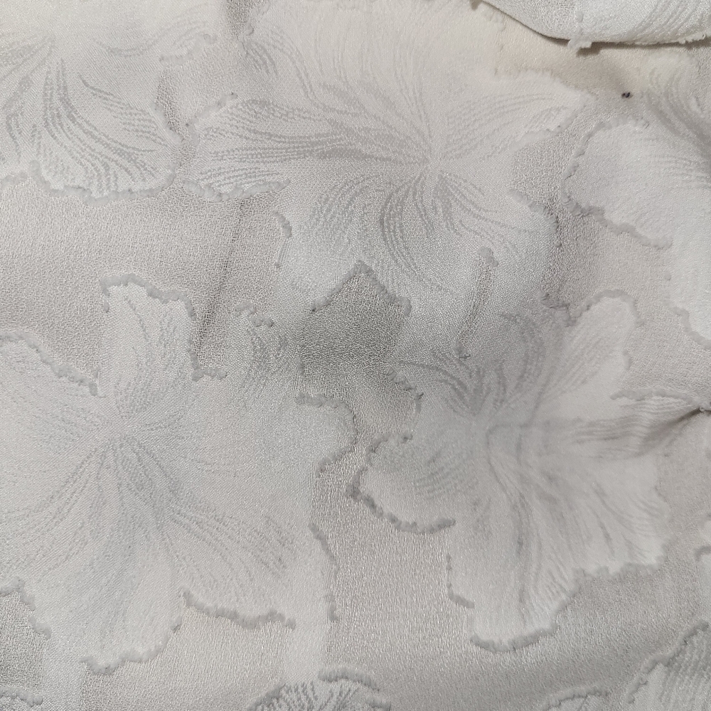 INA Smocked Lined Maxi Dress Women's Size Small‎ Cream Ivory Modest Cottagecore - Picture 3 of 14